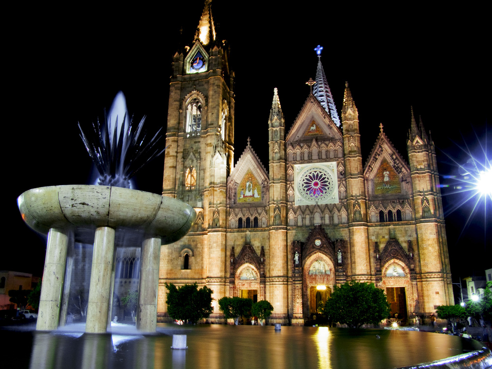 Iglesias en el Centro Histórico de Guadalajara