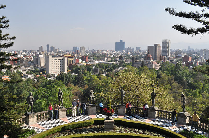 Vista de la Ciudad desde Chapultepec