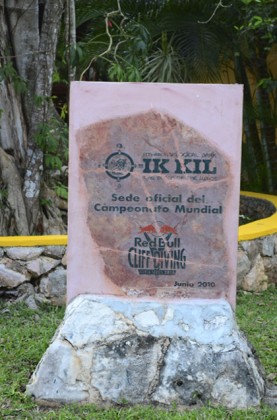 Cenote IK-KIL llegando