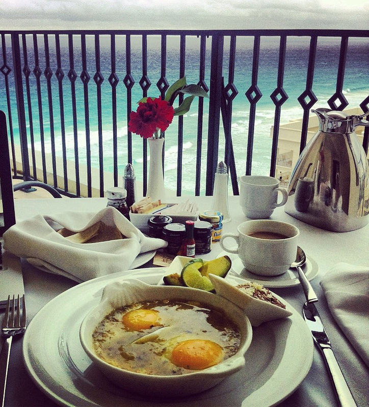 Desayunar en Cancun