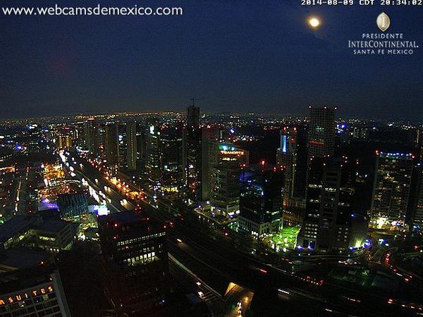 Superluna en Ciudad de Mexico 2