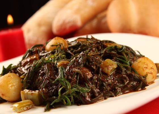 Romeritos with Mole, Tradition at Christmas Dinner