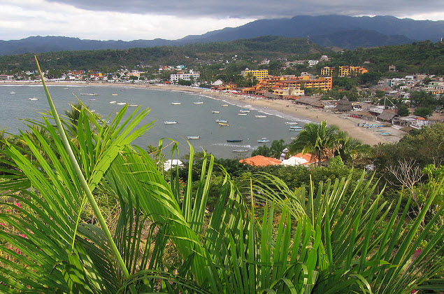 View of Guayabitos