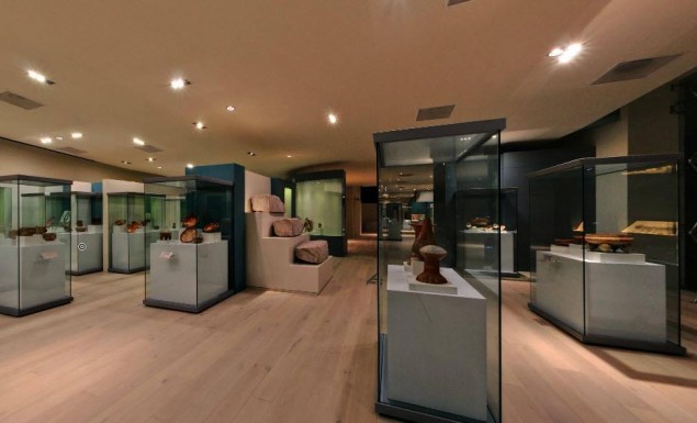 sala del museo maya de cancun