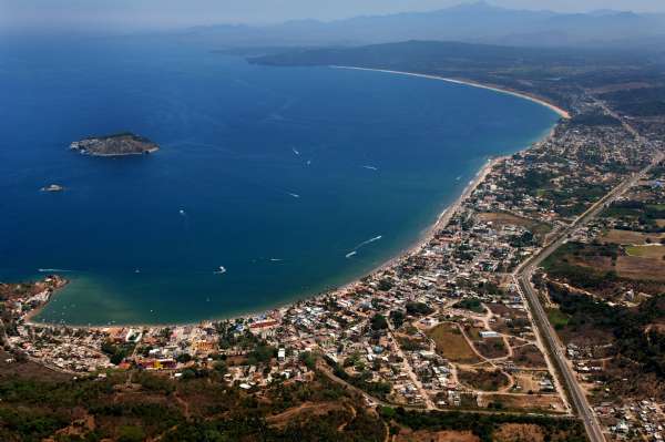 vista aerea de la riviera nayarit vista aerea de la riviera nayarit