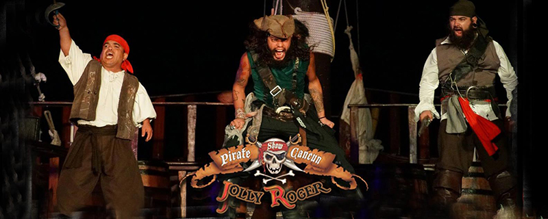 disfruta del Pirate Show Cancún Jolly Roger con estos paquetes de viajes