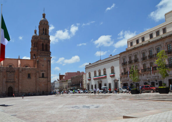 Plaza Las Armas in Zacatecas