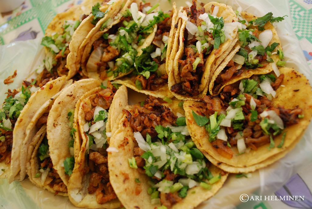 Tacos al Pastor Street Food Mexico City